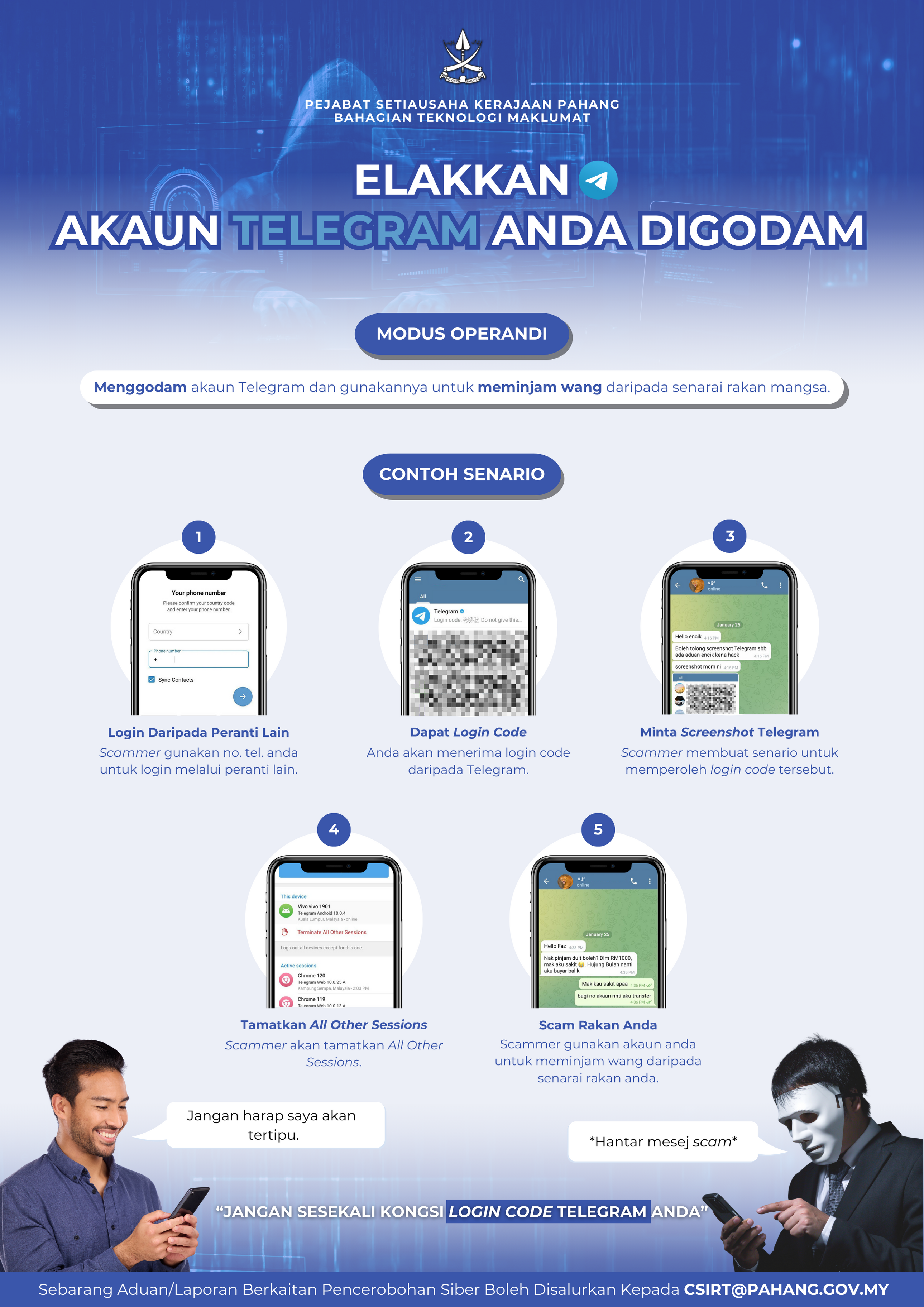 Elakkan Akaun Telegram Anda Digodam