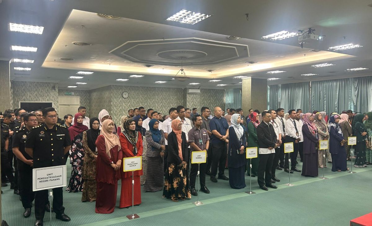 Program Perhimpunan Bulanan Pejabat Pengarah Tanah dan Galian Pahang